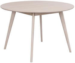 Rowico Home Kerek étkezőasztal tölgyfa dekoros asztallappal 115x115 cm Yumi - Rowico - bonami - 196 340 Ft