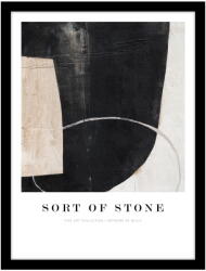 Malerifabrikken Kép 32x42 cm Sort Of Stone - Malerifabrikken