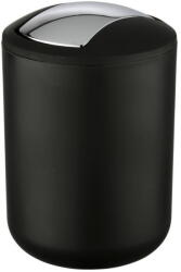 WENKO Brasil S fekete szemetes, magassága 21 cm - Wenko