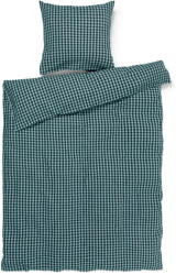 Juna Zöld-kék egyszemélyes krepp ágyneműhuzat 140x200 cm Bæk&Bølge - JUNA