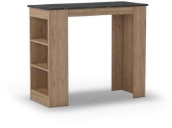 Marckeric Bárasztal márvány dekoros asztallappal 47x120 cm Peru - Marckeric