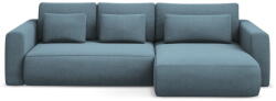 Makamii Világoskék kinyitható-tárolóhelyes sarokkanapé (jobb oldali-heverő résszel) Kapua - Makamii - bonami - 565 240 Ft