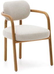 Kave Home Barna-krémszínű étkezőszék Melqui - Kave Home