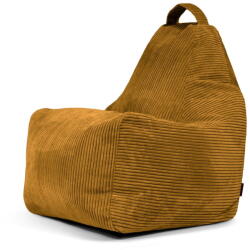 SLOWDOWN Mustársárga kordbársony babzsákfotel Play Amuse - SLOWDOWN