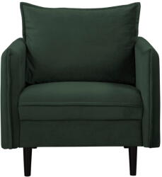 Ropez Sötétzöld bársony fotel Juli - Ropez