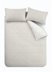 Bianca Fehér-bézs kétszemélyes pamut ágyneműhuzat 200x200 cm Shadow Leaves - Bianca