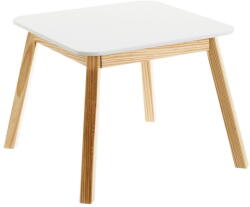 Casa Selección Gyerek asztal fehér asztallappal 55x55 cm - Casa Selección