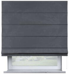 Yellow Tipi Szürke római roló 170x100 cm Posh Velvet - Yellow Tipi