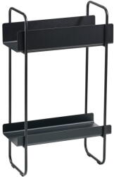 Zone Fekete fém konzolasztal 24x48 cm A-Console - Zone