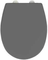 WENKO Vorno szürke rozsdamentes acél wc-ülőke - Wenko