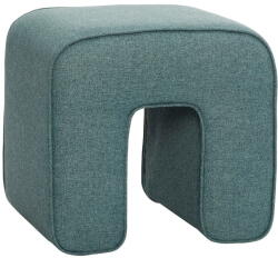 Hübsch Sculpture türkiz puff - Hübsch