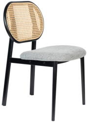 Zuiver Szürke rattan étkezőszék Spike - Zuiver