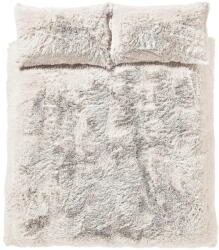 Catherine Lansfield Fehér kétszemélyes mikroplüss ágyneműhuzat 200x200 cm Cuddly - Catherine Lansfield