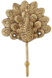 Bloomingville Aranyszínű fali fém akasztó Dun - Bloomingville