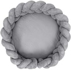 MeowBaby Szürke babafészek 100x100 cm - Meowbaby