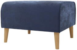 Ropez Sötétkék bársony lábtartó Carole - Ropez