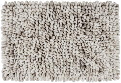 Wenko Szürkésbézs textil fürdőszobai kilépő 60x90 cm Lerici - Wenko