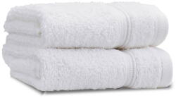 Catherine Lansfield Fehér frottír pamut törölköző szett 2 db-os 30x30 cm Zero Twist - Catherine Lansfield