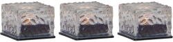 Star Trading Napelemes kültéri LED gyertya szett 3 db-os (magasság 5, 5 cm) Icecube - Star Trading