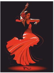 Wallity Tango vászon fali kép, 30 x 40 cm