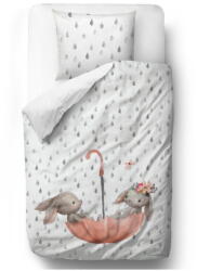 Butter Kings Bunnie gyerek pamut-szatén ágyneműhuzat, 140 x 200 cm - Butter Kings