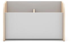 Marckeric Fehér gyerek könyvespolc 70x42 cm Esteban - Marckeric