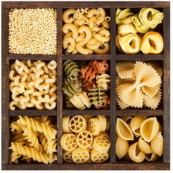 Styler Üveg kép 30x30 cm Pasta Box - Styler