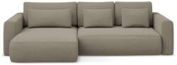 Makamii Világosbarna kinyitható-tárolóhelyes sarokkanapé (bal oldali-heverő résszel) Kapua - Makamii - bonami - 565 242 Ft