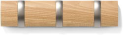 Umbra Natúr színű nyárfa fali fogas Flip - Umbra