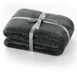 Restilo Henry sötétszürke mikroszálas takaró, 210 x 170 cm - DecoKing
