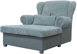 Ropez Szürkéskék kordbársony heverő Lord - Ropez