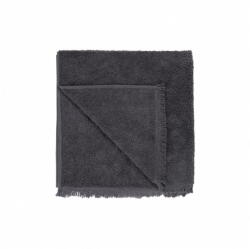 blomus Sötétszürke pamut fürdőlepedő 70x140 cm FRINO - Blomus