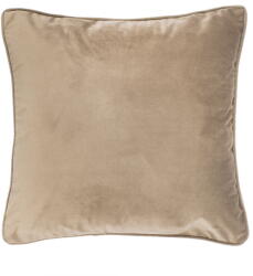 Tiseco Home Studio Velvet világosbézs díszpárna, 45 x 45 cm - Tiseco Home Studio