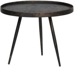 WOOOD Fekete kerek dohányzóasztal ø 58 cm Bounds - WOOOD