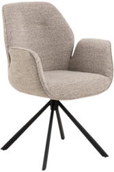 Actona Sötétszürke kárpitozott étkezőfotel Aura - Actona - bonami - 91 792 Ft