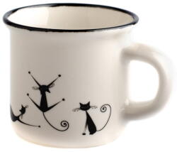 Dakls Cats Quida porcelán bögre, 75 ml - Dakls