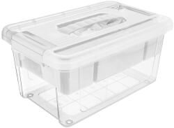 Orion Fedeles műanyag tárolódoboz 35x23x17 cm Multi Stormax - Orion