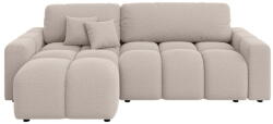 Ropez Bézs kinyitható sarokkanapé (variálható) Luki - Ropez