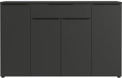 Germania Antracitszürke alacsony komód 161x101 cm Mailand - Germania