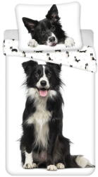 Jerry Fabrics Egyszemélyes pamut gyerek ágyneműhuzat 140x200 cm Border Collie - Jerry Fabrics