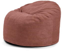 SLOWDOWN Téglavörös kordbársony gyerek babzsákfotel Om 85 - SLOWDOWN