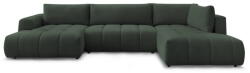 Bobochic Paris Zöld kinyitható-tárolóhelyes sarokkanapé (jobb oldali-U alakú) Fuji - Bobochic Paris