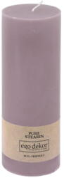 Ego dekor Friendly lila gyertya, égési idő 60 óra - Rustic candles by Ego dekor