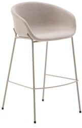 Kave Home Bézs bárszék (ülésmagasság 75 cm) Yvette - Kave Home