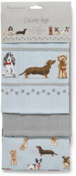 Cooksmart ® Pamut konyharuha szett 3 db-os 45x65 cm Curious Dogs - Cooksmart ®