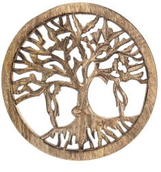 Orion Fa fali dekoráció Mango - Orion