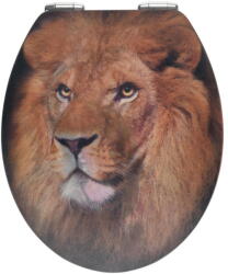 WENKO Lion WC-ülőke 3D képpel, 44, 5 x 38 cm - Wenko