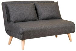 Hanah Home Sötétszürke kinyitható kanapé 120 cm Folde - Artie