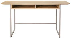Actona Natúr színű konzolasztal tölgyfa dekorral 40x140 cm Darlington - Actona