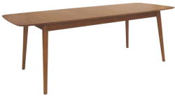 Actona Bővíthető étkezőasztal hosszabbító asztallappal, diófa dekorral 90x180 cm Montreux - Actona